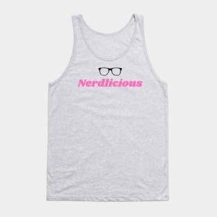 Nerdlicious (Pink Lettering) Tank Top
